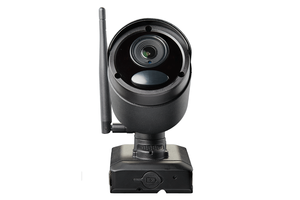 Wire-Free Accessory Camera for Battery Powered, Audio Security Systems (Black Metal) - Lorex Corporation