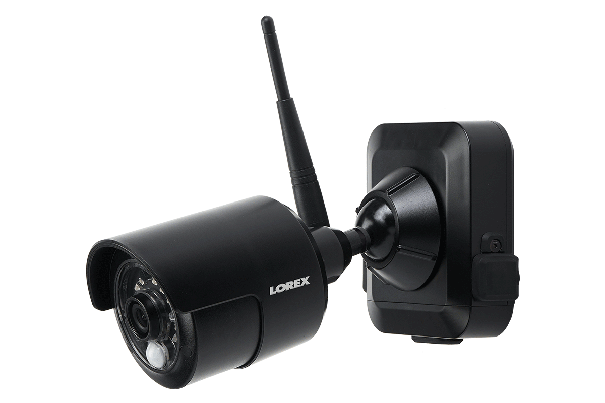 Wire-Free Accessory Camera with Power Pack and 1 USB Receiver (Black, 2-pack) - Lorex Corporation