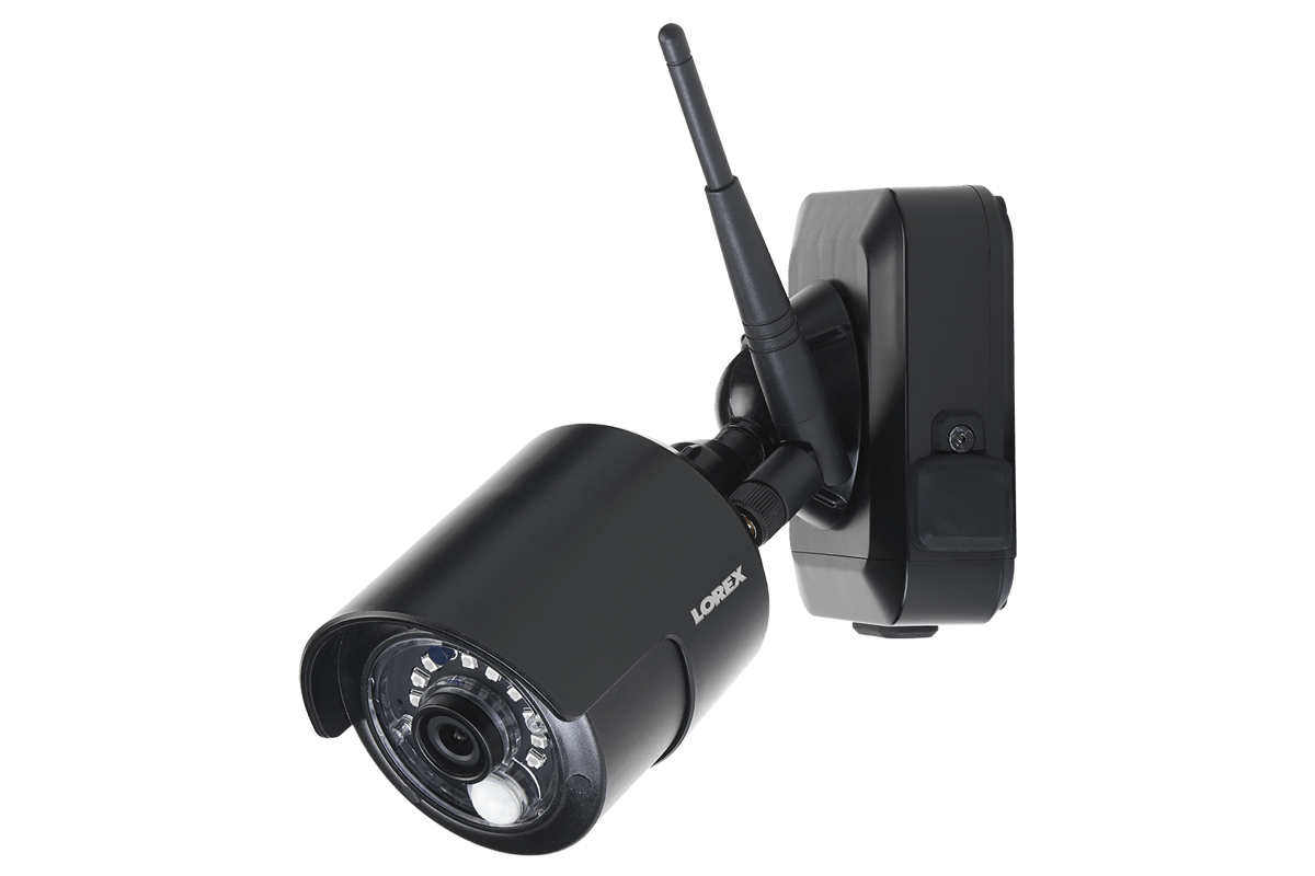 Wire-Free Accessory Camera with Power Pack and 1 USB Receiver (Black, 2-pack) - Lorex Corporation