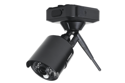 Wire-Free Accessory Camera with Power Pack and 1 USB Receiver (Black, 2-pack) - Lorex Corporation
