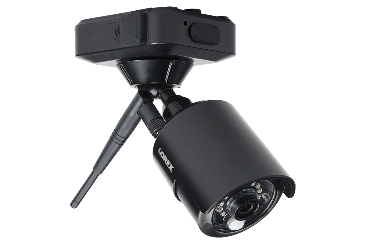 Wire-Free Accessory Camera with Power Pack and 1 USB Receiver (Black, 2-pack) - Lorex Corporation