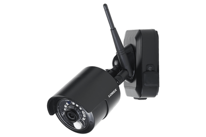 Wire-Free Accessory Camera with Power Pack and 1 USB Receiver (Black, 4-pack) - Lorex Corporation