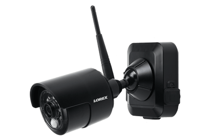 Wire-Free Accessory Camera with Power Pack and 1 USB Receiver (Black, 4-pack) - Lorex Corporation