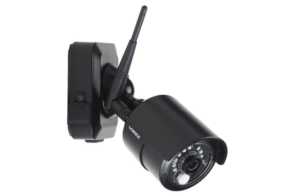 Wire-Free Accessory Camera with Power Pack and 1 USB Receiver (Black, 4-pack) - Lorex Corporation