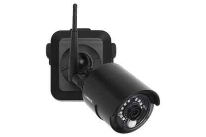 Wire-Free Accessory Camera with Power Pack and 1 USB Receiver (Black, 4-pack) - Lorex Corporation