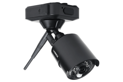 Wire-Free Accessory Camera with Power Pack and 1 USB Receiver (Black, 4-pack) - Lorex Corporation