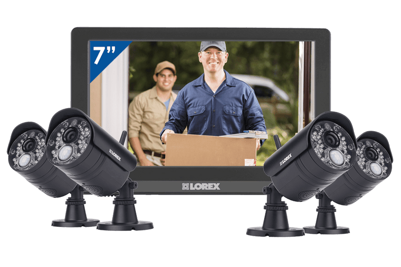 Wireless Home Monitoring System with 720p Cameras - Lorex Corporation