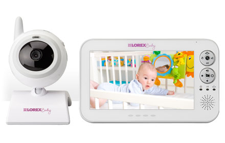 baby monitor with large screen